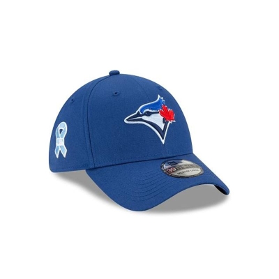 Blue Toronto Blue Jays Hat - New Era MLB Father's Day 39THIRTY Stretch Fit Caps USA8142306